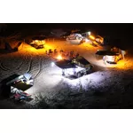 Kit de Iluminação com 6 Barras de Led Branco/Amarelo para Camping