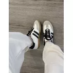 Tênis Sandra Off white/Preto