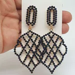 Brinco De Festa Dourado Preto 