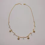 Colar Folheado a Ouro 18K Coração 