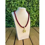 Choker Feminina Detalhe Dourado com Regulagem 