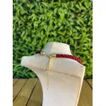 Choker Feminina Detalhe Dourado com Regulagem 