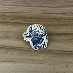Aplique de Metal Broche para Chapéu Modelo Jesus Cristo