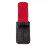 Capa de Couro Premium Bainha Para Celular Passador Preto