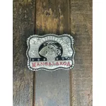 Fivela Country Cowboy Unissex Cavalo Mangalarga