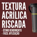 Textura supergraff Acrílica Riscada Branco balde 25 kg - SV