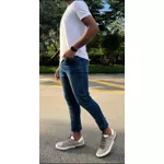 Tênis Casual Masculino CNS Camurça Cinza/Rato