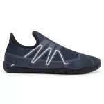 Tenis Unisex Esporte Preto e Branco Leve Pratico Acqua Stile Ascencion