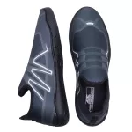 Tenis Unisex Esporte Preto e Branco Leve Pratico Acqua Stile Ascencion