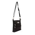Bolsa Feminina Preta Com Divisões Lana Pimenta 