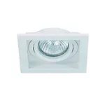 Spot Embutir Quadrado Par20 Branco Bella Iluminação