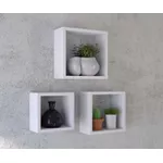Nicho Prat-K Decorare Branco Kit 3 Peças