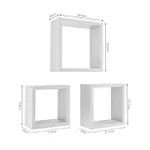 Nicho Prat-K Decorare Branco Kit 3 Peças