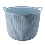 Cesta Trama Redonda C/Alças Azul Plasutil