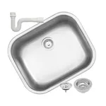Cuba Inox Aria Maxi 50 BS 50x40Cm de Embutir/Sobrepor94025/102 Tramontina 