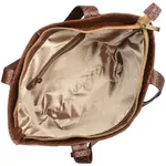 Bolsa Grande Couro Legitimo preta REF:DM-03