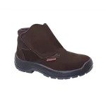 BOTINA NOBUCK PP 4005MPVC21 34206V VELCRO MARROM CA16252