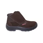 BOTINA NOBUCK PP 4005MPVC21 34206V VELCRO MARROM CA16252