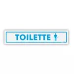 PLACA SINALIZACAO PS108 TOILETE MASCULINO