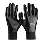 LUVA HAND NITRILO FULL PRETA CA49943