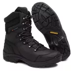 BOTA TÁTICA MILITAR 100% COURO CANO MEDIO BOPE CA46902