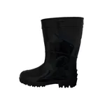 BOTA PVC WORK CANO LONGO PRETA COM FORRO CA36026