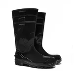 BOTA PVC CANO LONGO SEM FORRO 85BPL600SF PRETA CA37455