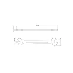 CHAVE FIXA 16X17MM TRAMONTINA