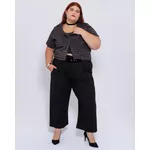 Casaqueto Brilho Listrado Lurex - Plus Size
