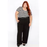 Calça Alfaiataria Preta - Plus Size
