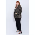 Blazer Xadrez - Plus Size