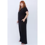 Blusa Malha Preta - Plus Size