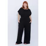 Calça Malha Preta - Plus Size