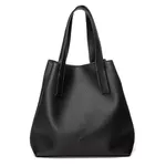 Bolsa Feminina Grande, Alça de Ombro/Mão Preta Dhaffy