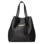 Bolsa Feminina Grande, Alça de Ombro/Mão Preta Dhaffy