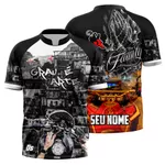 Camiseta Personalizada com seu nome com estampa de Grau