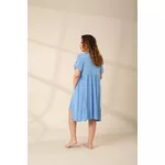 Robe Gestante em Liganete Lisa com renda