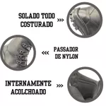 Coturno Militar Preto Operacional De Couro Bope 501 Preto Preto