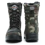 Coturno Militar Bota Tática Zíper Lughato 1907 Camuflado