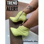 Ankle boot matelasse lima