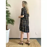 Vestido Chemise Xadrez