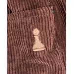 Bermuda Fate Classic Pantalones Cotele Marrom