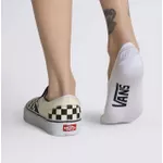 Meia Vans Classic Canoodle 36/39 White Black (Pack 3)