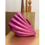 CLUTCH CONCHA FUCSIA 