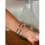 BRACELETE RIVIERA BANHADO A OURO 