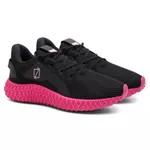 Tênis Feminino Ref FLEXFEM / PRETO-ROSA