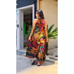 VESTIDO ESTAMPADO LUCIA ESCURO