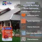 EUCATEX RESINA ACRILICA BASE SOLV.18 L.