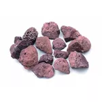 Pedra Vulcânica Marrom Para Lareira Ou Churrasqueira Pacote 5kg