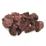 Pedra Vulcânica Marrom Para Lareira Ou Churrasqueira Pacote 5kg